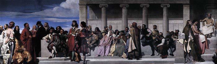 Paul Delaroche Hemicycle china oil painting image